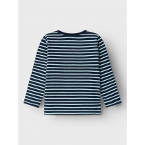 NAME IT Gurli Gris Langærmet Bluse Mister Dark Sapphire