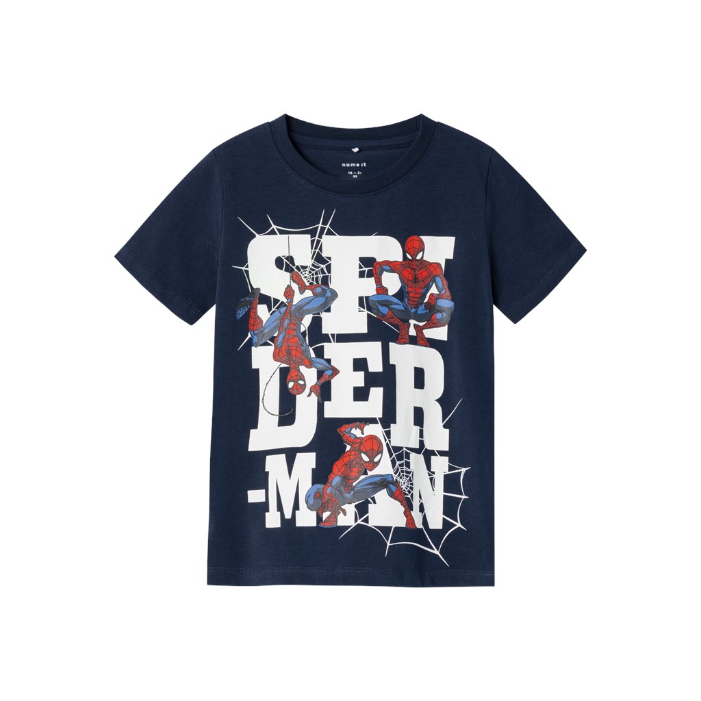 NAME IT Spiderman T-Shirt Makan Dark Sapphire