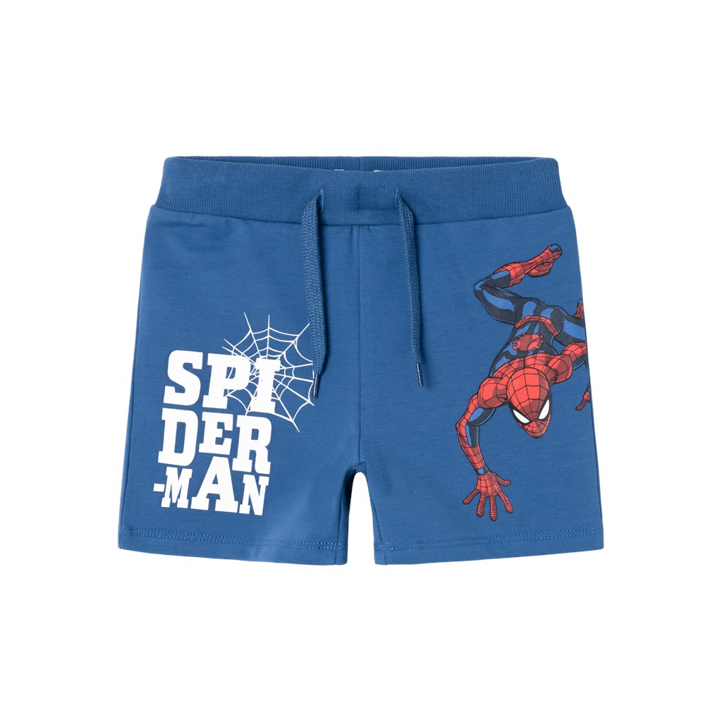 NAME IT Spiderman Sweat Shorts Mile Set Sail