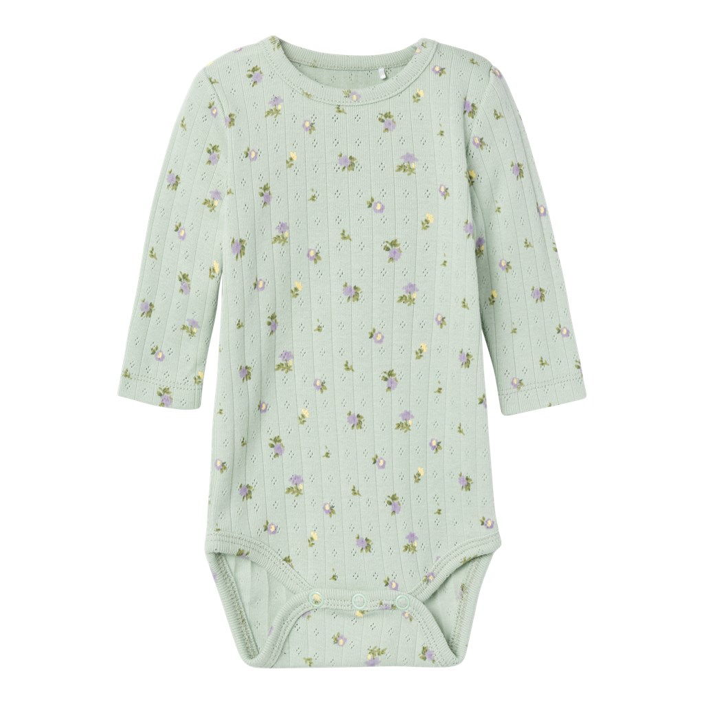 NAME IT Rib Body Danina Silt Green