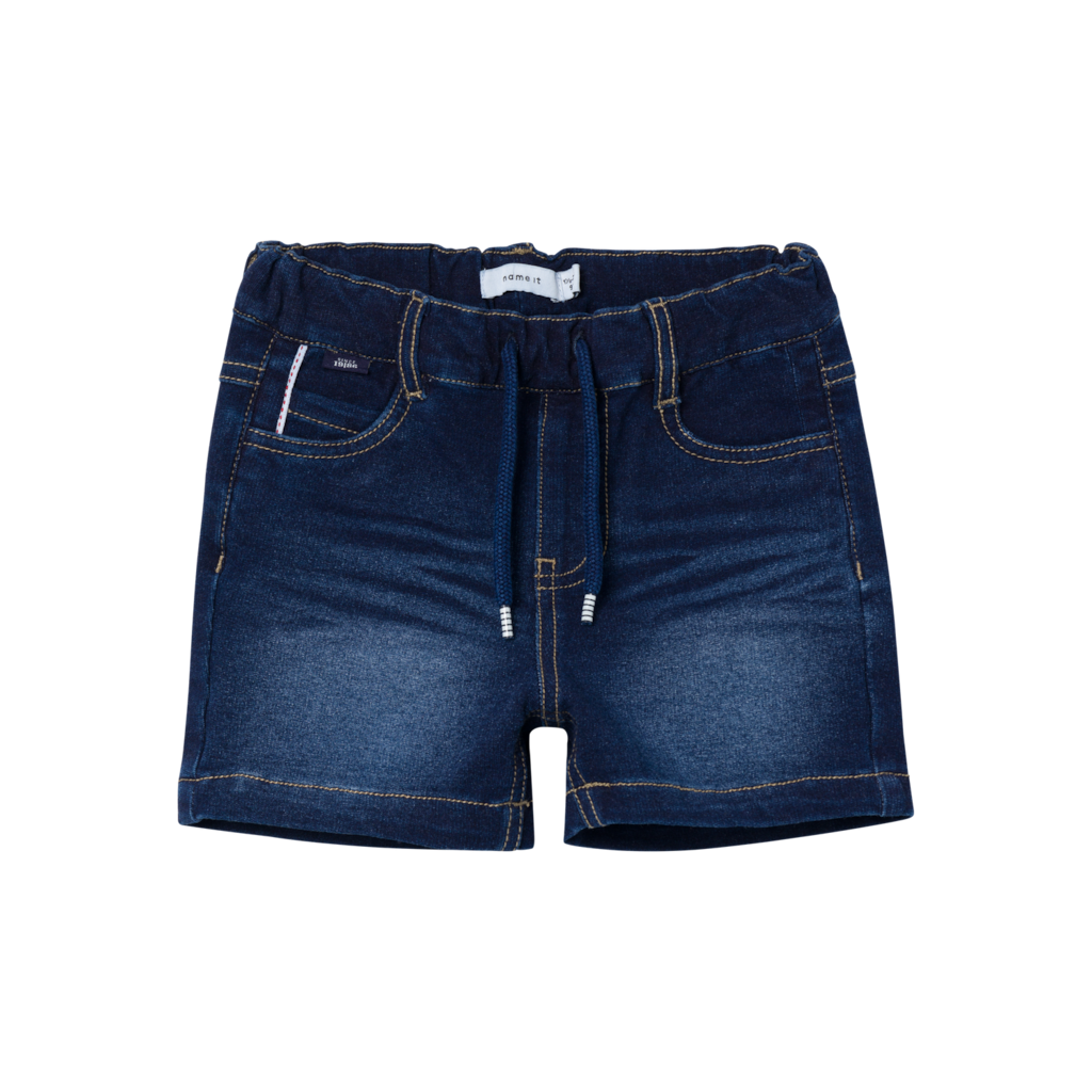 NAME IT Denim Sweat Shorts Ryan Dark Blue Denim