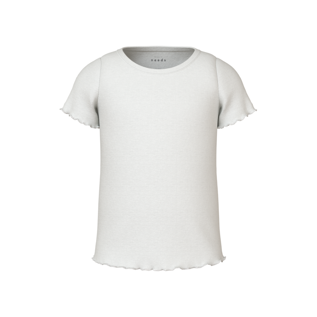 NAME IT Slim T-Shirt Vemma Bright White