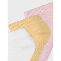 NAME IT 3-Pak Ankelsokker Vilma Bright White 