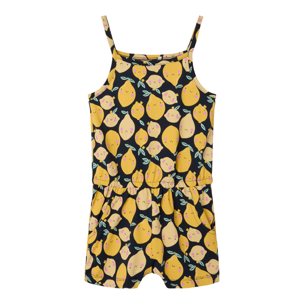 NAME IT Strap Suit Vigga Dark Sapphire Lemons