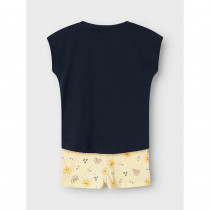 NAME IT Shorts Og T-Shirt Sæt Vigea Dark Sapphire