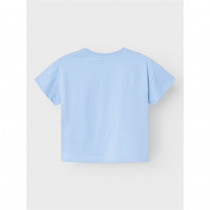 NAME IT Kort Boxy T-Shirt Vita Chambray Blue