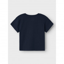 NAME IT Kort Boxy T-Shirt Vita Dark Sapphire