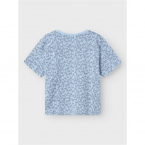 NAME IT Løs T-Shirt Valther Chambray Blue 