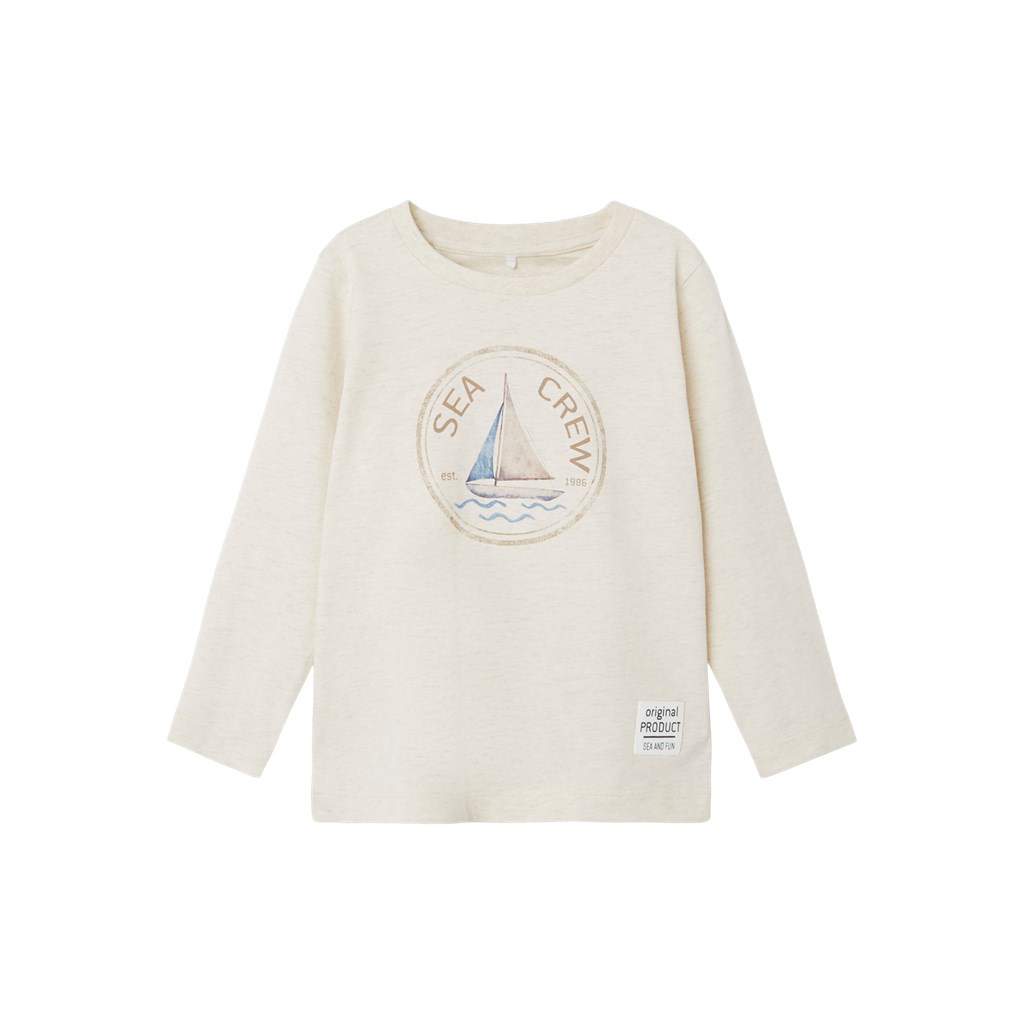 Name It Falko Langærmet Bluse - Peyote Melange