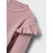 NAME IT Hulmønster Bluse Ninna Woodrose