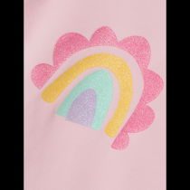 NAME IT T-shirt Vubie Parfait Pink Rainbow