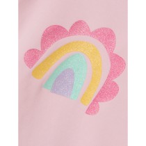 NAME IT T-shirt Vubie Parfait Pink Rainbow