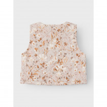 NAME IT Quiltet Vest Nitara Oatmeal