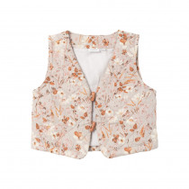 NAME IT Quiltet Vest Nitara Oatmeal