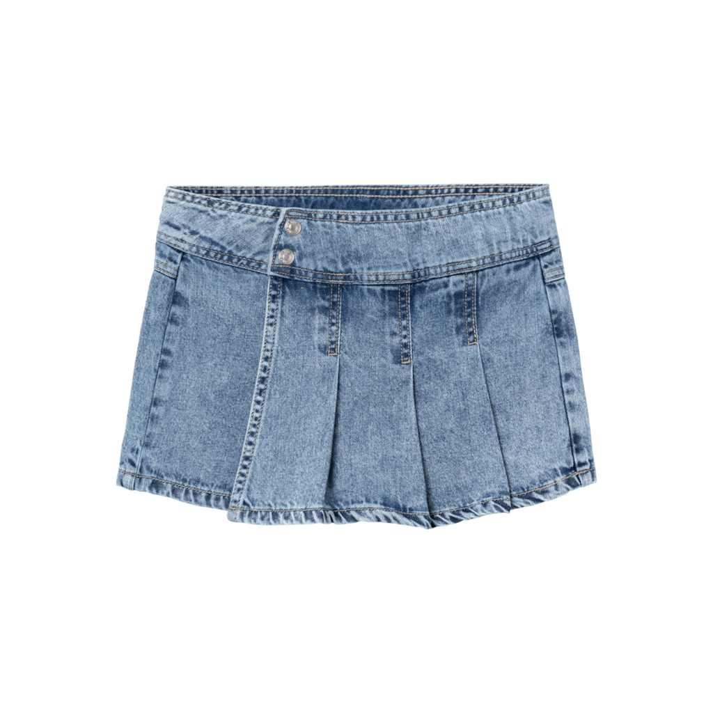 NAME IT Shorts Nederdel Bella Light Blue Denim