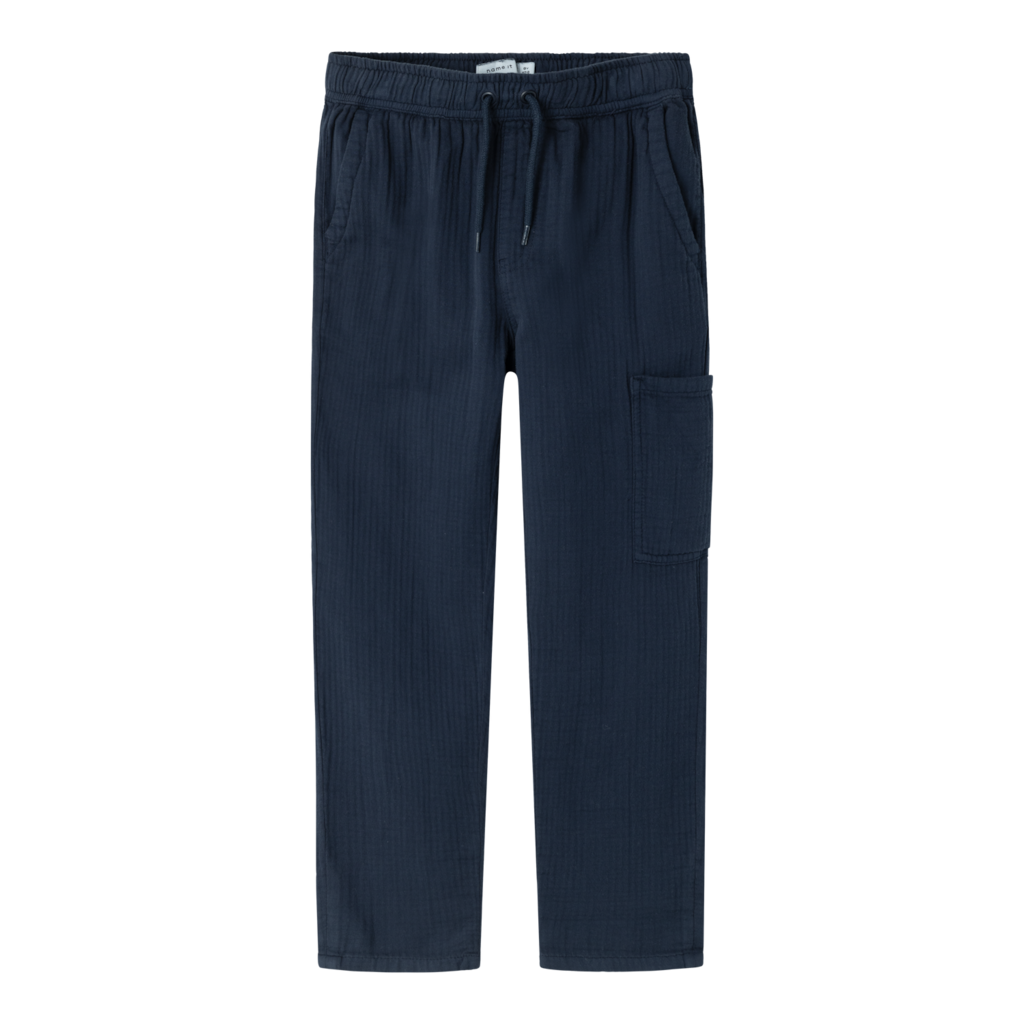 NAME IT Tapered Twill Bukser Ben Dark Sapphire