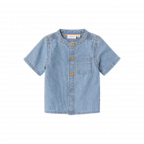 NAME IT Denim Skjorte Leo Light Blue