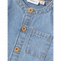 NAME IT Denim Skjorte Leo Light Blue