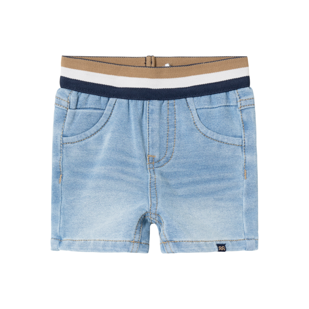 NAME IT Denim Sweat Shorts Silas Light Blue Denim billede