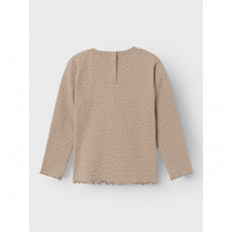 NAME IT Langærmet Bluse Ninaja Savannah Tan