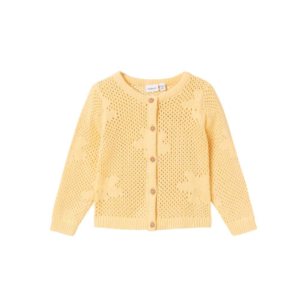 Name It Hipearl Strik Cardigan - Impala