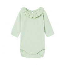 NAME IT Langærmet Body Jennas Silt Green