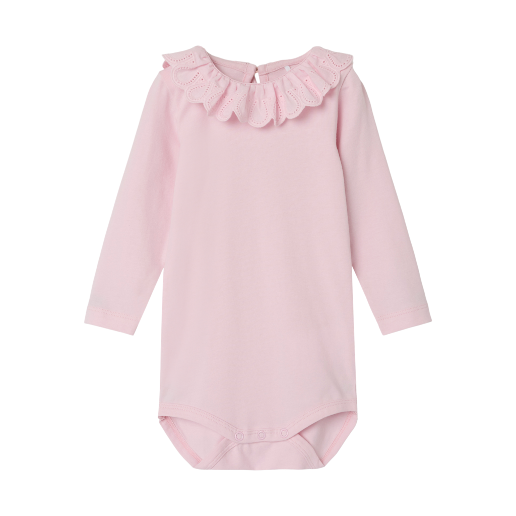 NAME IT Langærmet Body Jennas Parfait Pink billede