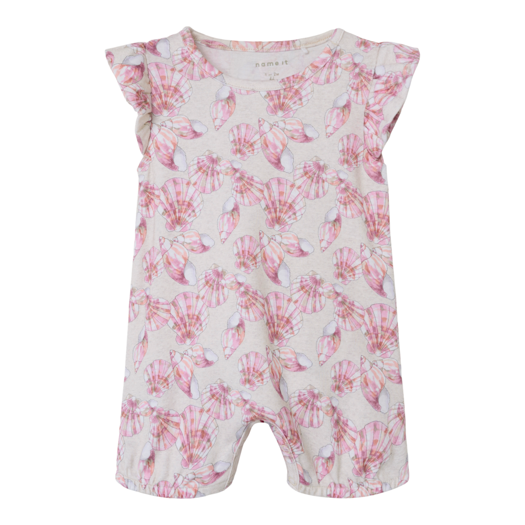 NAME IT Sunsuit Jellia Peyote Melange billede