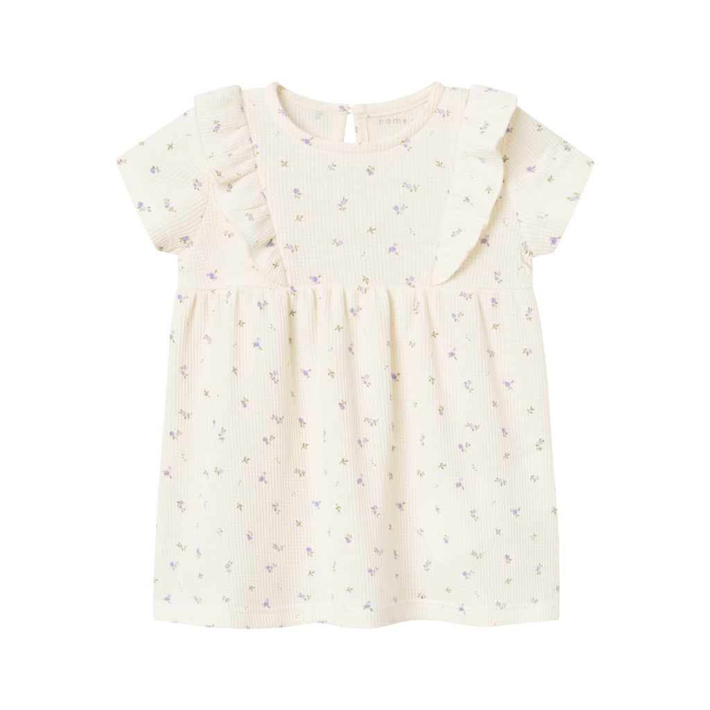 NAME IT Kortærmet Kjole Jolia Jet Stream billede