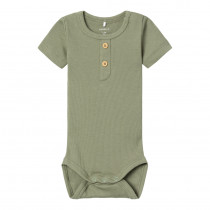 NAME IT Kortærmet Body Jular Oil Green