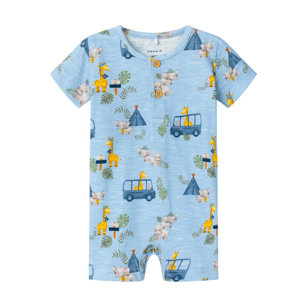 NAME IT Sunsuit Hobin Chambray Blue