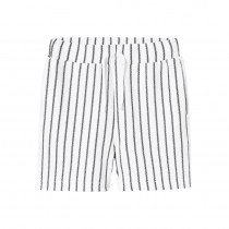 NAME IT Stribede Shorts Holappe Bright White