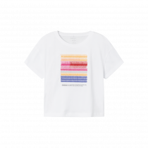 NAME IT Løs T-Shirt Hambi Bright White 