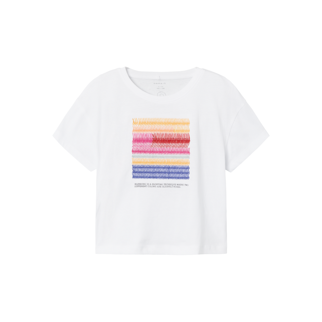 NAME IT Løs T-Shirt Hambi Bright White 