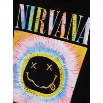 NAME IT Boxy Nirvana T-Shirt Faxa Black