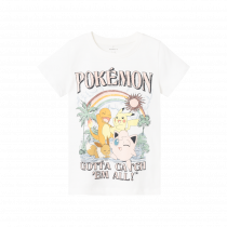 NAME IT Pokemon T-Shirt Axaja Bright White