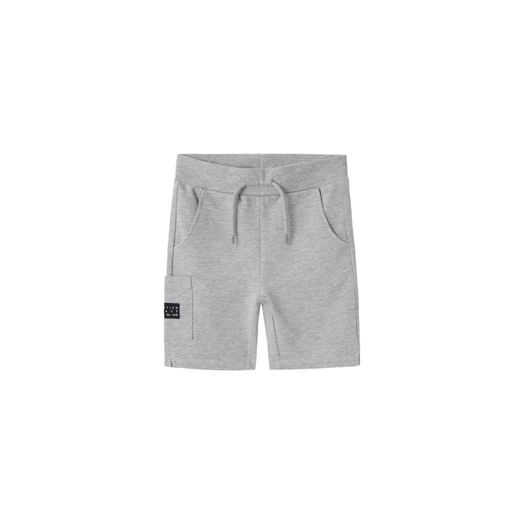 NAME IT Lange Sweat Shorts Vivasse Grey Melange