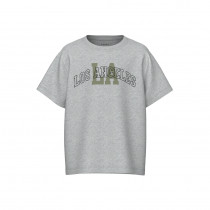 NAME IT Løs T-Shirt Valix Light Grey Melange