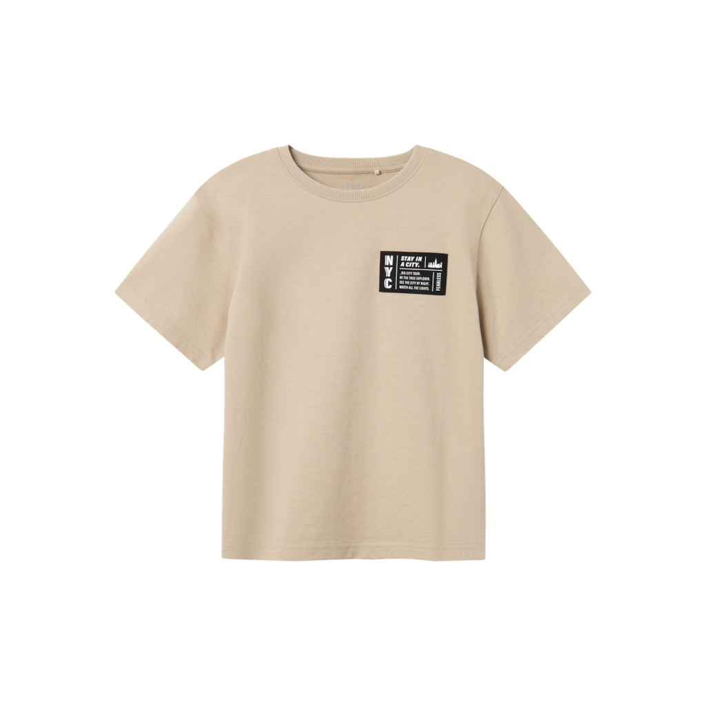 NAME IT Løs T-shirt Vector Pure Cashmere