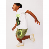 NAME IT Sweatshorts Dragon Abil Oil Green