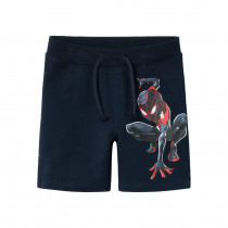 NAME IT Spiderman Sweatshorts Dark Sapphire