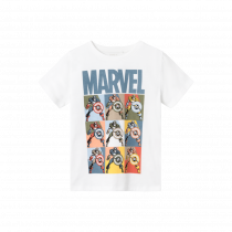 NAME IT Marvel T-Shirt Alessio Bright White