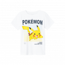 NAME IT Pokemon T-Shirt Amos Bright White