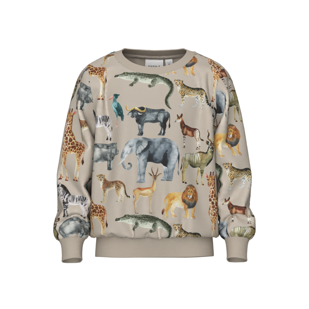 NAME IT Sweatshirt Jasen Peyote Melange