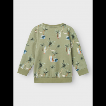 NAME IT Sweatshirt Hermod Oil Green