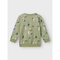 NAME IT Sweatshirt Hermod Oil Green