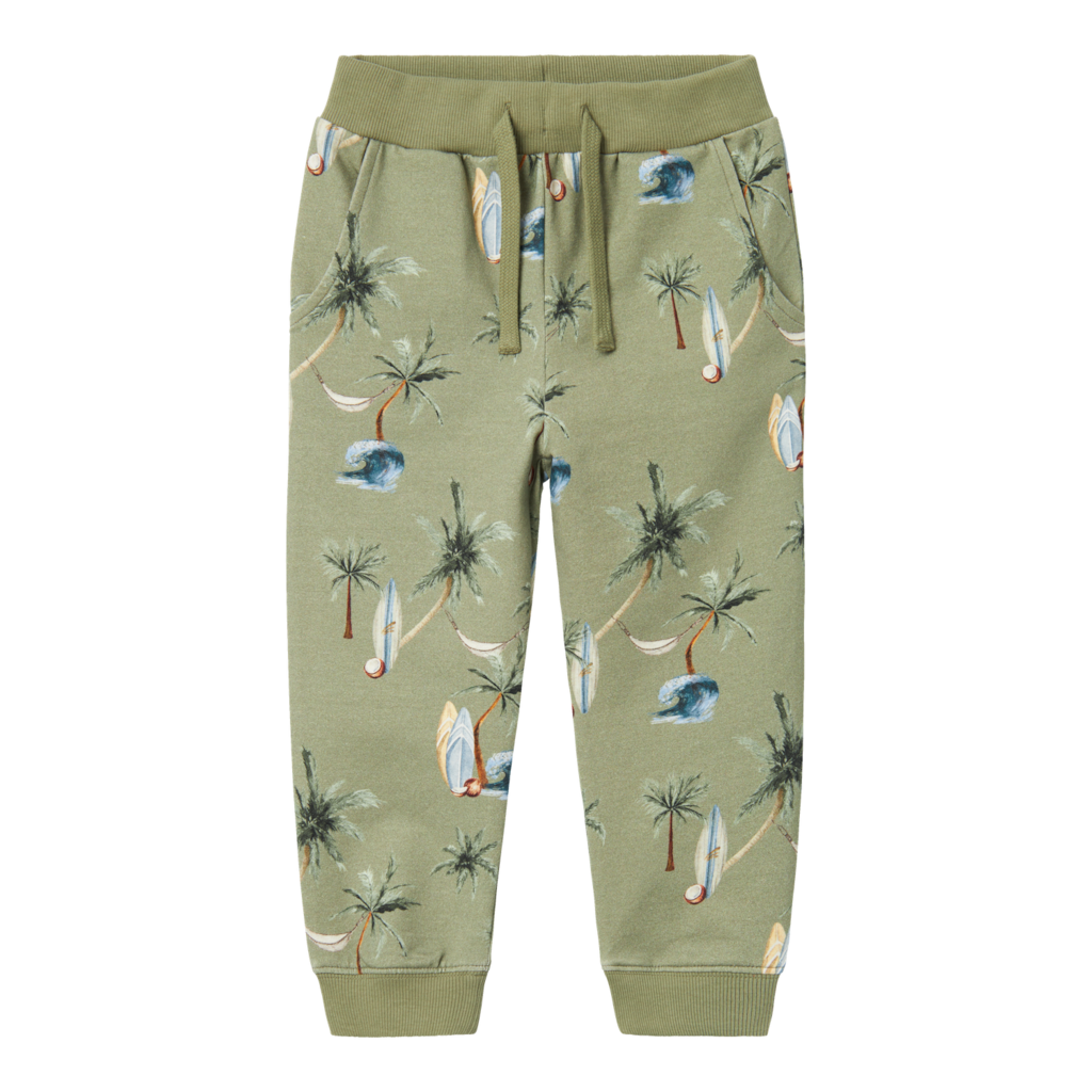 NAME IT Sweatpants Hermod Oil Green
