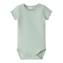 NAME IT Kortærmet Body Hadot Silt Green