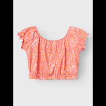 NAME IT Kort Top Junka Pink Power