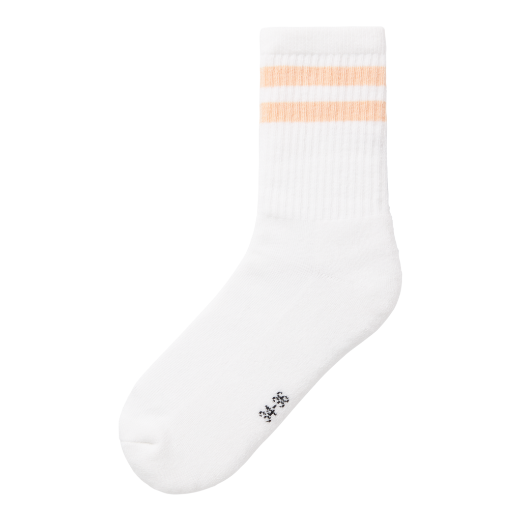 NAME IT 2-Pak Tennissokker Jalma Bright White Peach Parfait